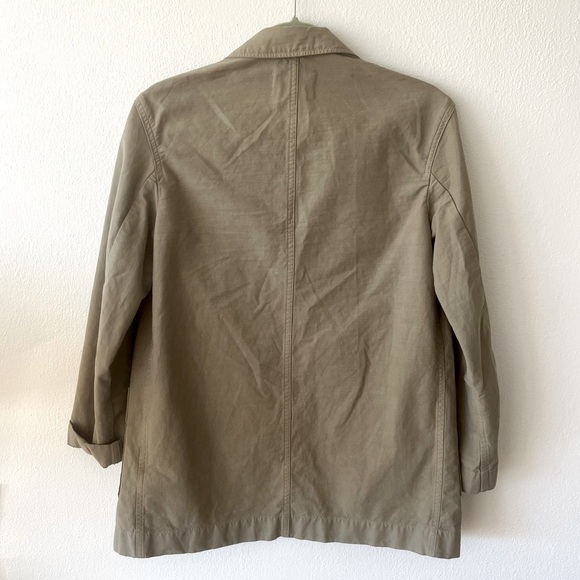 Everlane Fatigue Blazer in Bay Leaf - Picture 4 of 6